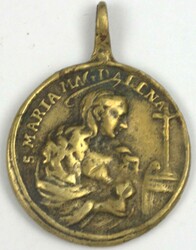 Pilgerzeichen / Medaille "Maria Magdalena - Antonius von ...
