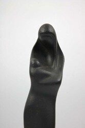 Figur "Madonna mit Kind" am Stand +GF+, Gusseisen geschwärzt. Höhe ...