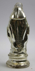 Bauernsilber Madonna, 19. Jahrhundert. Höhe ca. 22 cm mit ...