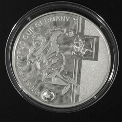Mongolei 2006, 500 Terper ( Togrog) - Silbermünze "Fußball WM 2006 ...