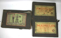 Märklin Metallbaukasten 2, sowie Märklin Ergänzungskasten Nr 2 und ...