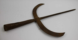 antike chinesische Stangenwaffe "Kung-Fu-Waffe, Qing Dynastie, vor ...