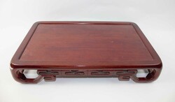 Dekorativer Holzsockel, Länge ca. 48 cm, Tiefe ca. 30 cm, Höhe ca. ...
