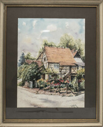 100.70: Paintings, Watercolours Contemporaneus Art