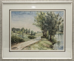 100.70: Paintings, Watercolours Contemporaneus Art