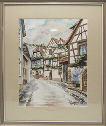 100.70: Paintings, Watercolours Contemporaneus Art