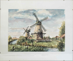 100.70: Paintings, Watercolours Contemporaneus Art