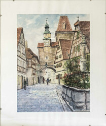100.70: Paintings, Watercolours Contemporaneus Art