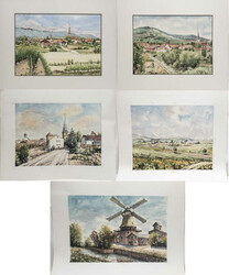 30: Watercolours, Drawings