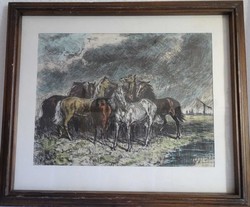 100.70: Gemälde, Aquarelle - Zeitgenössische Kunst