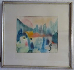 100.70: Gemälde, Aquarelle - Zeitgenössische Kunst