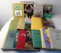40.10.30: Books - Autographs, Books, hunting - kitchen - household - agriculture