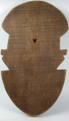 Afrika, Wandmaske aus Holz, Höhe ca. 59 cm, Breite ca. 36 cm ...