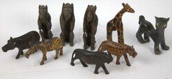 Afrika, Lot Tiere. Verschiedene Modelle. Automatically generated ...
