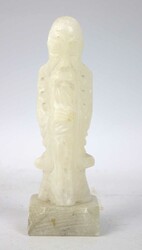 Asiatische Steinfigur "Mönch", Höhe ca. 17,5 cmAutomatically ...