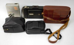 kleines Lot Fotokameras, verschiedene Modelle. Nicht auf Funktion ...
