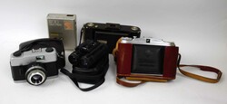 kleines Lot Fotokameras, verschiedene Modelle. Nicht auf Funktion ...