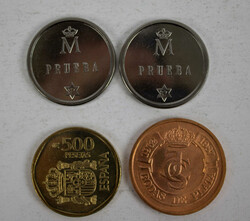 Lot Münzen Spanien 1987, unedle Metalle. Automatically generated ...