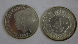 2x 500 Peseta Münzen Spanien 1987, Spanien Automatically generated ...