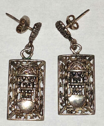 925er Silber Ohrringe "Maya"