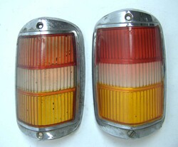 Chrom Deckel für Rückleuchten der Mercedes-Benz Ponton Modelle, wie ...