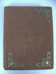 antikes Fotoalbum um 1900 mit Kabinettfotos. Insgesamt 49 Stück. ...