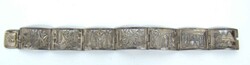 Silver bracelet (tested), probably Egypt, length approx. 20 cm.