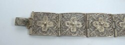 Silberarmband, Handarbeit (Silber geprüft), Länge ca. 20 cm.  ...