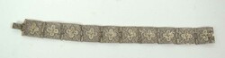 Silberarmband, Handarbeit (Silber geprüft), Länge ca. 20 cm.  ...