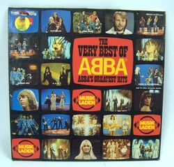 Vinyl-Kompilation The Very Best of ABBA. Doppelalbum von 1976 ...