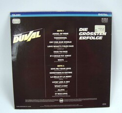 Langspielplatte "Die größten Erfolge" von Frank Duval.Automatically ...