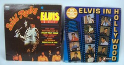 2 Schallplatten von Elvis Presley, dabei das Doppelalbum „Solid ...