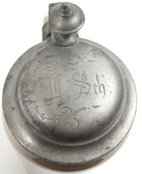 Two stoneware beer steins, different models. One from the ...