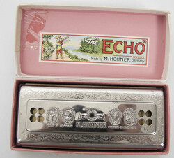 M. Hohner, Echo Harp, Tremolo-Mundharmonika in Original Verpackung ...