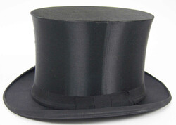 Antiker Klapp Zylinder, August Korb, Wangen im Original Karton. Guter ...