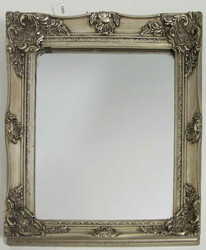 Wandspiegel im Bilderrahmen. Höhe ca. 49,5 cm, Länge ca. 40 ...