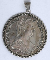 Maria Theresien Thaler als Münzanhänger