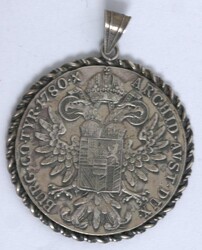 Maria Theresien Thaler als Münzanhänger