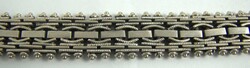 Uhrenkette Metall, Art Deco, Länge ca. 21 cm  Automatically ...
