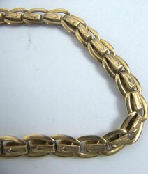Uhrenkette AM Golddouble, ca. 1940, Länge ca. 26 cm  Automatically ...
