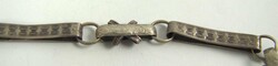 Uhrenkette, Silber geprüft, Biedermaier, Länge ca. 35 cm  ...