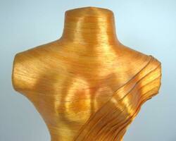 moderne, abstrakte figürliche Skulptur "weiblicher Torso" in ...