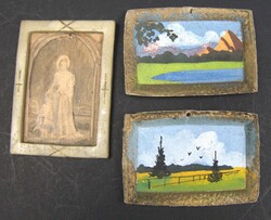 3 Puppenstuben Bilder alle handgemalt. Bitte Besichtigen.  ...