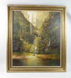 Anselm PRESTER (1909-1959) Ölgemälde auf Leinwand ...