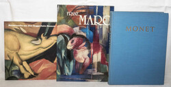 Lot Kunstbücher, dabei "Meisterwerke aus dem Guggenheim Museum", ...