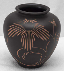 Worms Terra Sigillata vase, terracotta, incised/chip-carved, circa ...