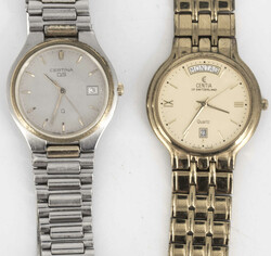 2 Certina-Quarz-Herrenarmbanduhren, recht guter Zustand.Automatically ...