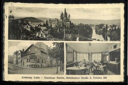 Ansichtskarte / Gasthauskarte "Limburg Lahn - Gasthaus Martin, ...