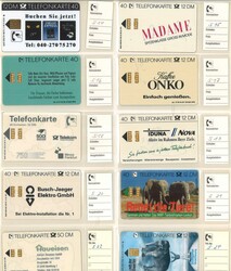 Sammlung Telefonkarten der S-Serie ab der Nummer 1 ! Insgesamt 282 ...
