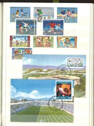 Sammlung Fussball WM Mexiko 1986, Postfrisch. Komplette Ausgaben. Mit ...